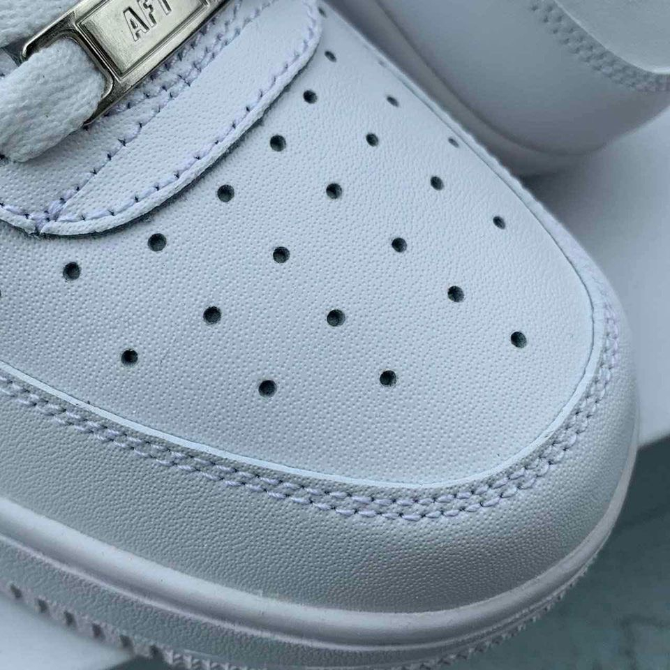Giày Sneaker AF1, Giày quốc dân siêu hot bán chạy nhất SP, giày AF1 Full trắng thời trang