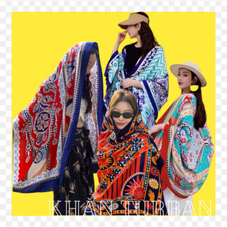Khăn choàng vintage khăn choàng boho in họ tiết thổ cẩm