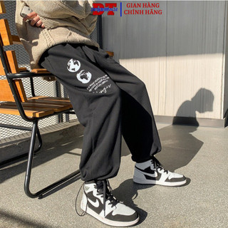 Quần nỉ Jogger dây rút cổ chân in hình đẹp cao cấp hàng chuẩn shop ⚡️ mẫu hót ⚡️ dài thể thao thời trang nam nữ