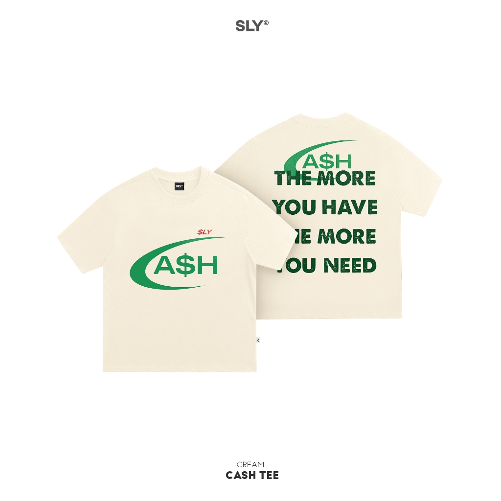 Áo thun SLY Cream Cash Tee