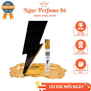 10ml Nước Hoa Carolina Herrera Bad Boy Edt - nước hoa nam