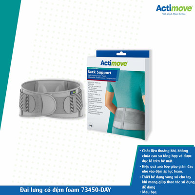Đai lưng có đệm foam 73450-DAY Actimove Back Support