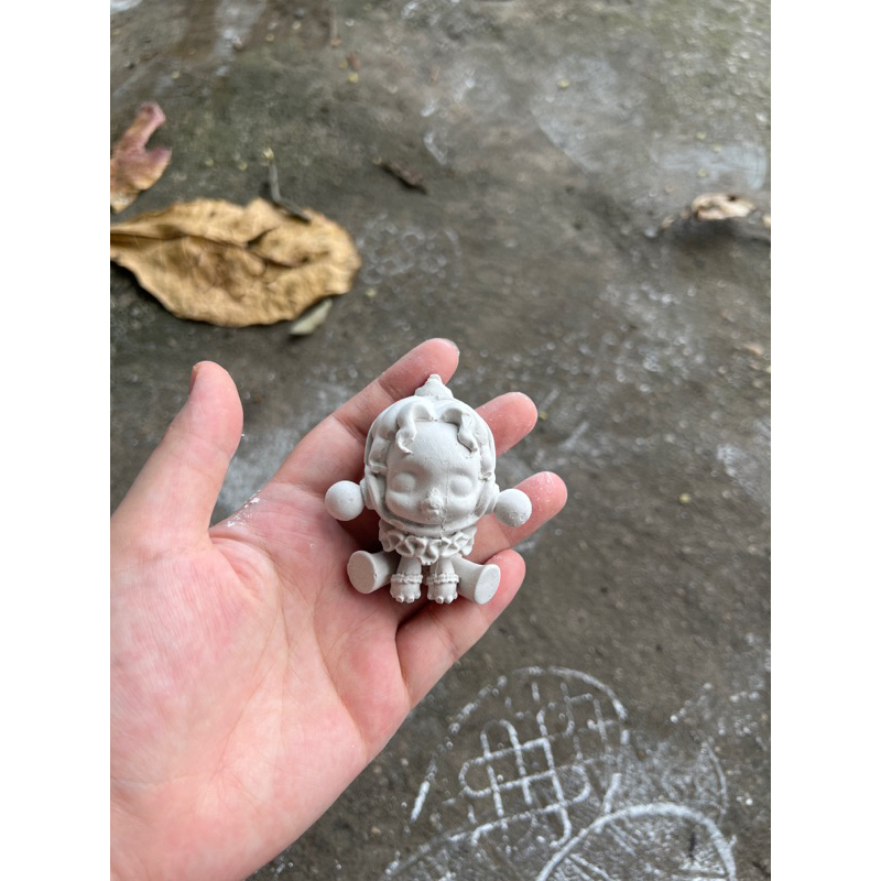 tượng skullpanda mini 2D
