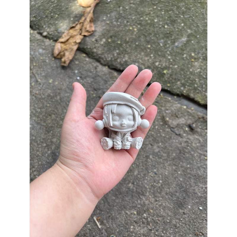 tượng skullpanda mini 2D