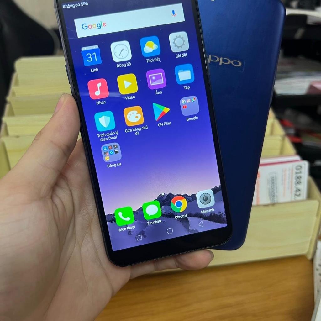Điện thoại OPPO A83 RAM 6/128G cảm ứng chơi game mượt  - chính hãng, giá rẻ