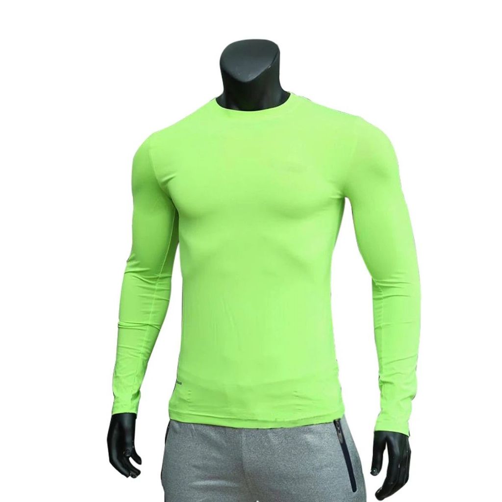 Áo thun nam body giữ nhiệt dài tay cực đẹp màu xám