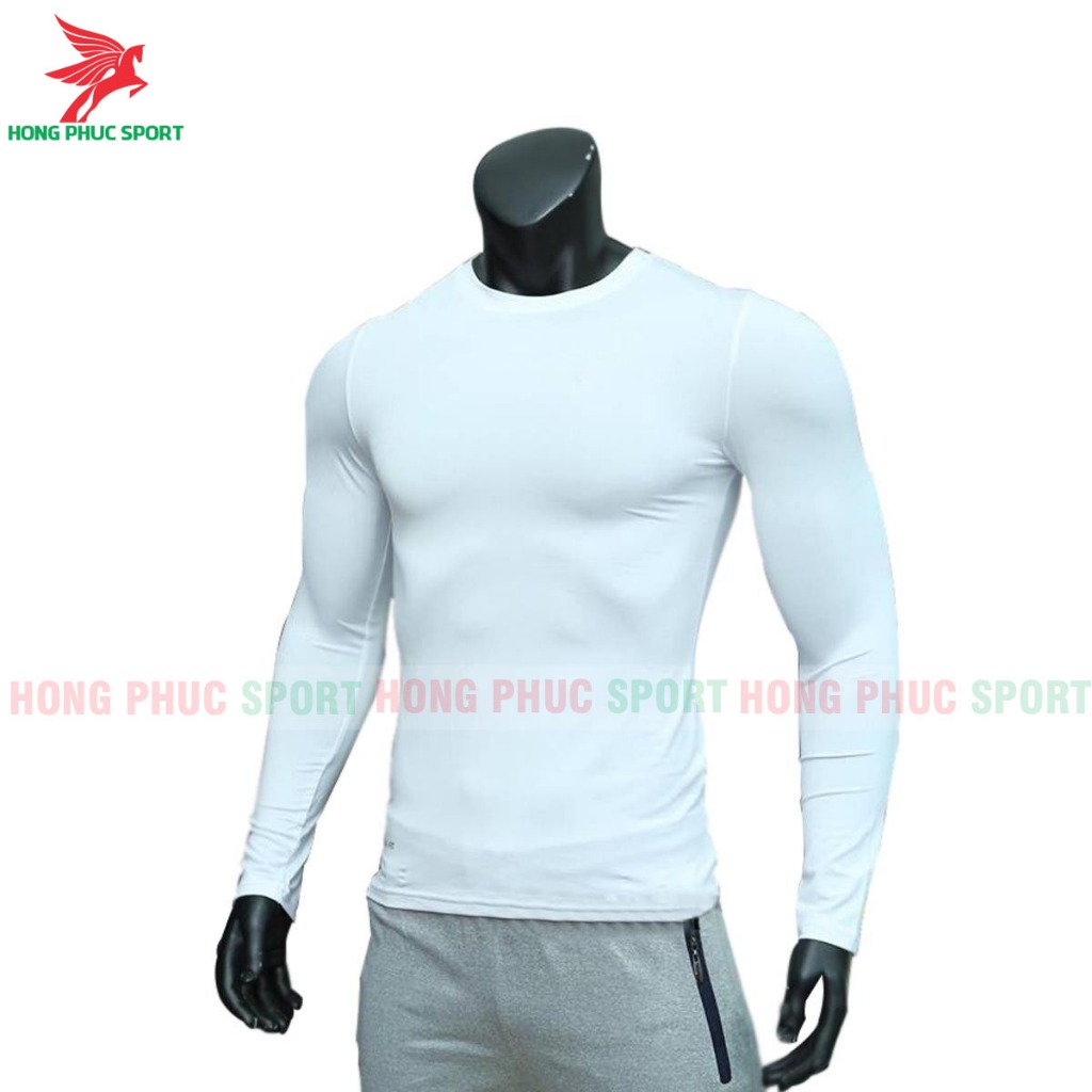 Áo thun nam body giữ nhiệt dài tay cực đẹp màu xám