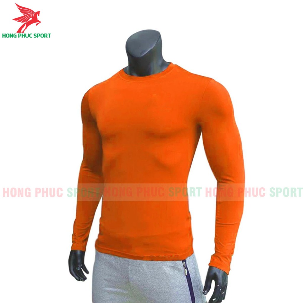 Áo thun nam body giữ nhiệt dài tay cực đẹp màu xanh biển