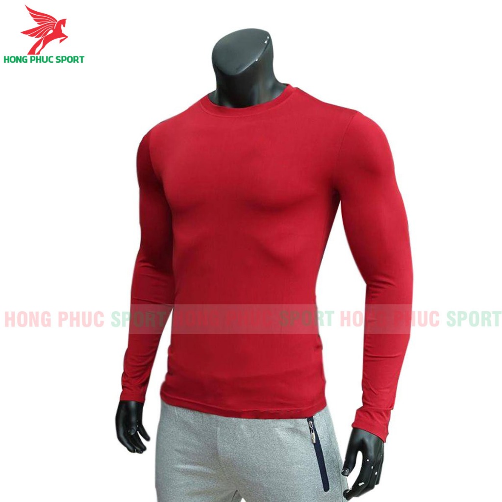 Áo thun nam body giữ nhiệt dài tay cực đẹp màu xanh biển