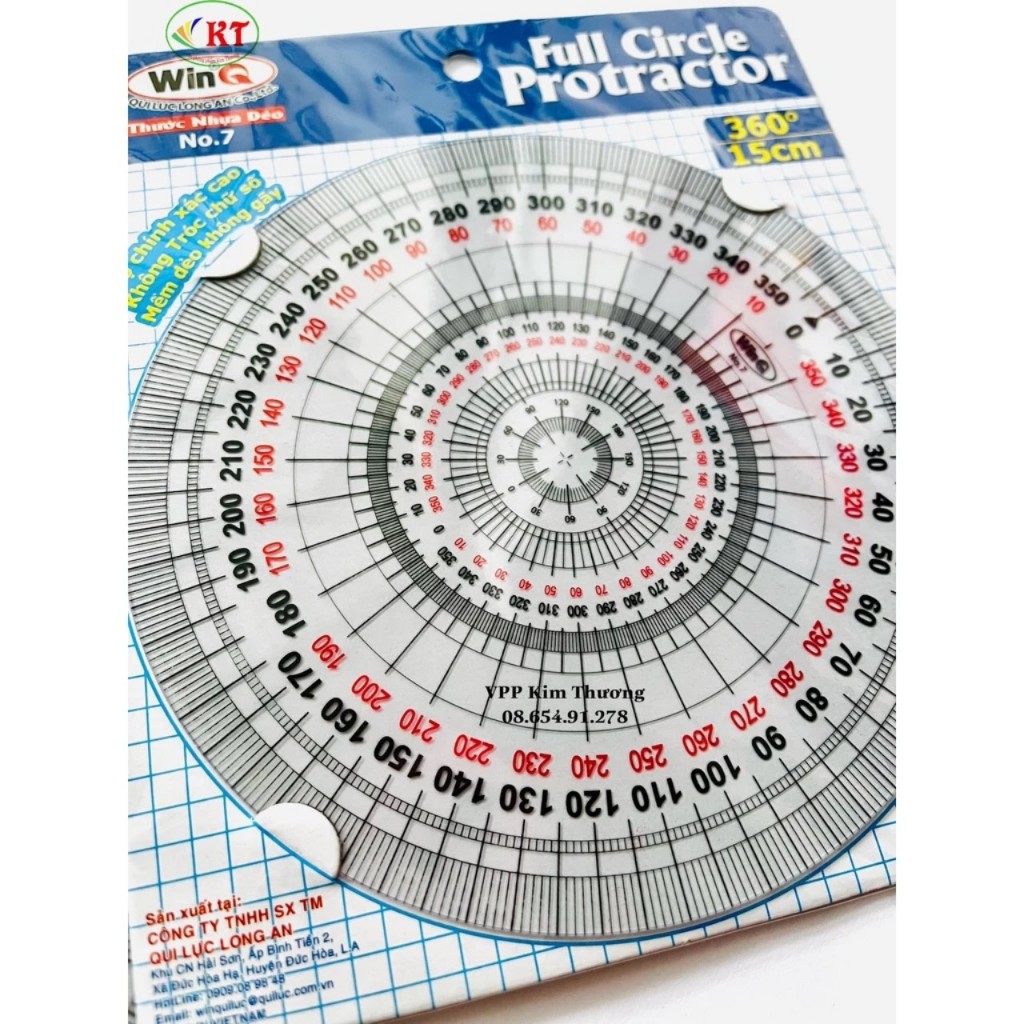 Thước Đo Độ 360 WinQ No.7 chính hãng