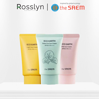 Kem Chống Nắng The SAEM SPF50+ PA++++ Eco Earth Pink Sun Cream 50g Rosslyn