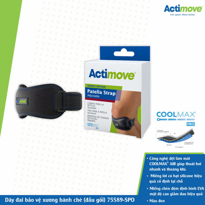 Dây đai bảo vệ xương bánh chè (đầu gối) 75589-SPO Actimove® Patella Strap