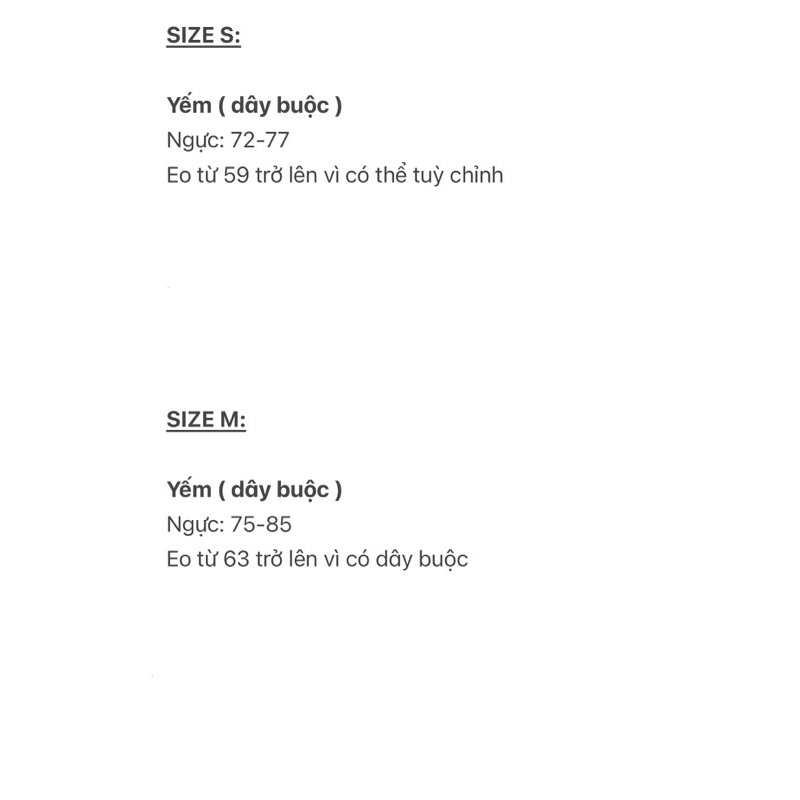 YẾM BUỘC SAU LƯNG