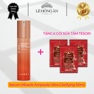 Serum dưỡng trắng da Lanci, dưỡng trắng da hiệu quả serum Miracle Ampoule Ultra Clarifying 50ml