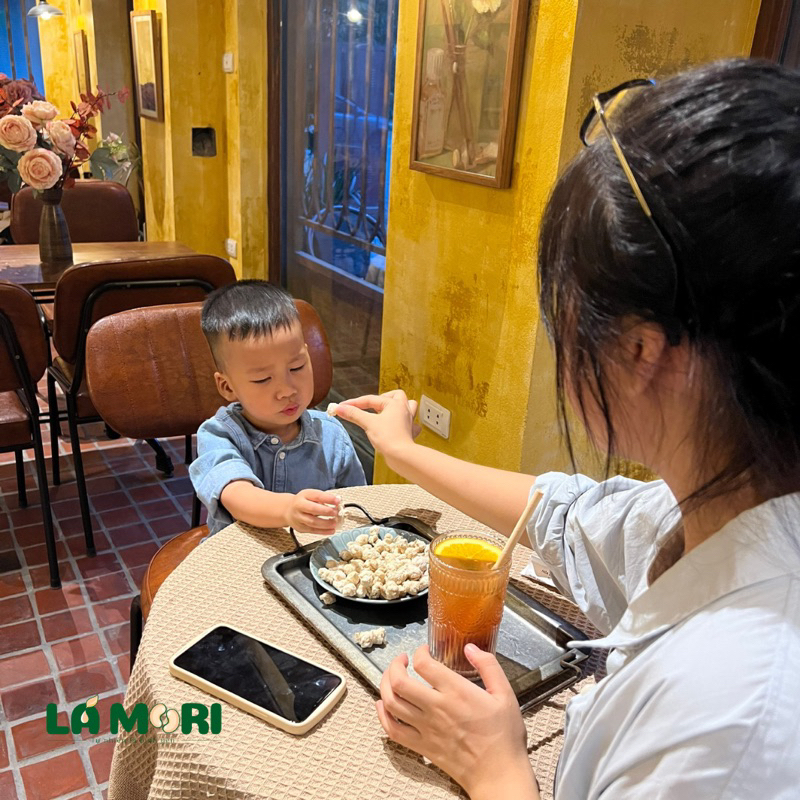 Túi 150G HẠT GIÒN DINH DƯỠNG ăn liền Lá Mori