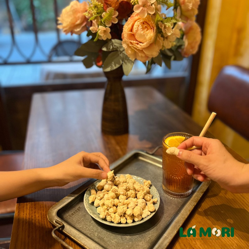 Túi 150G HẠT GIÒN DINH DƯỠNG ăn liền Lá Mori