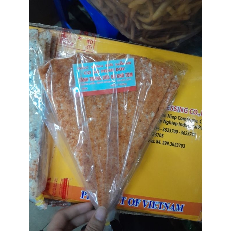 Bánh tráng dừa bò khô-Đặc sản Đà Nẵng