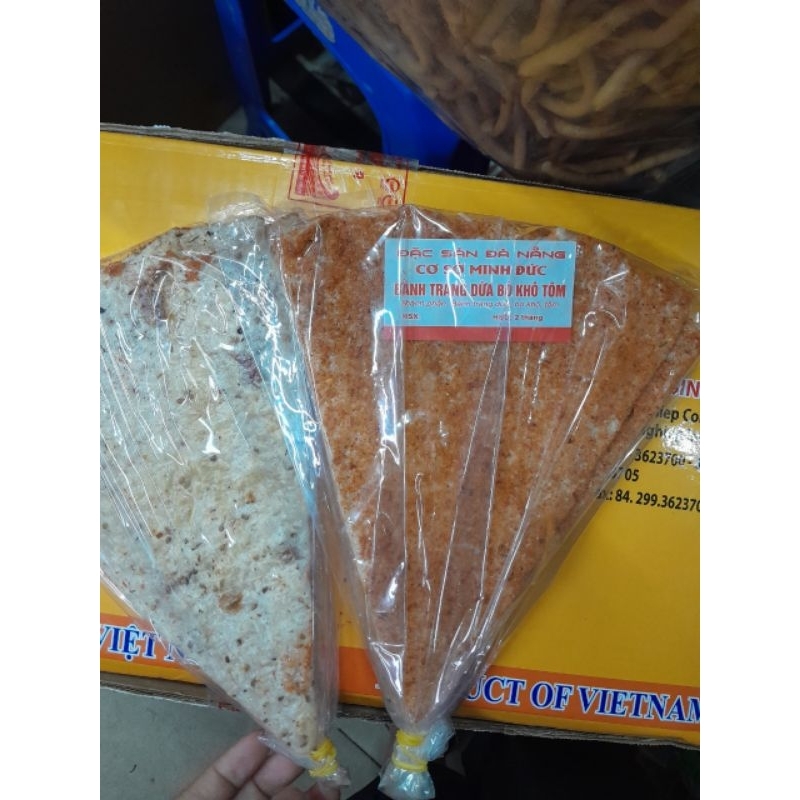 Bánh tráng dừa bò khô-Đặc sản Đà Nẵng