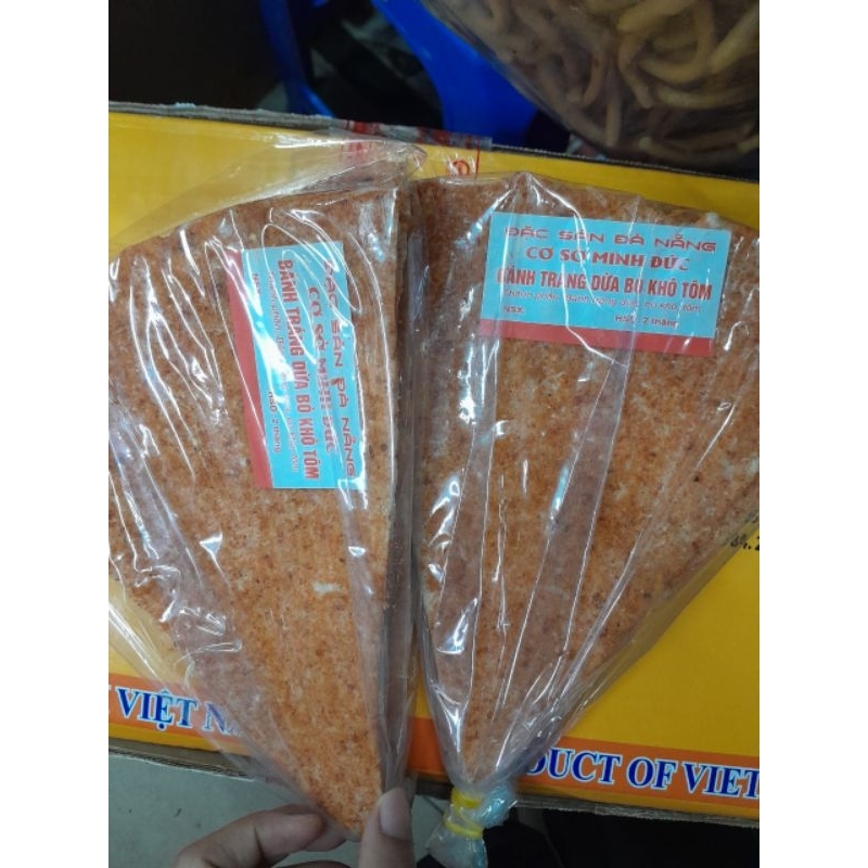Bánh tráng dừa bò khô-Đặc sản Đà Nẵng
