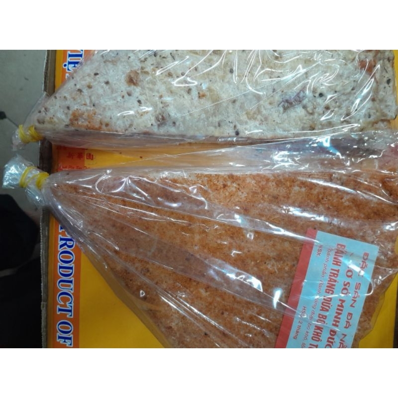 Bánh tráng dừa bò khô-Đặc sản Đà Nẵng