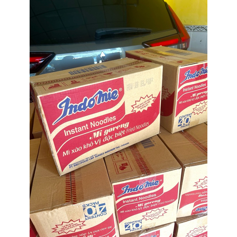 Mì xào Indomie 40 gói  date tháng 11/2024