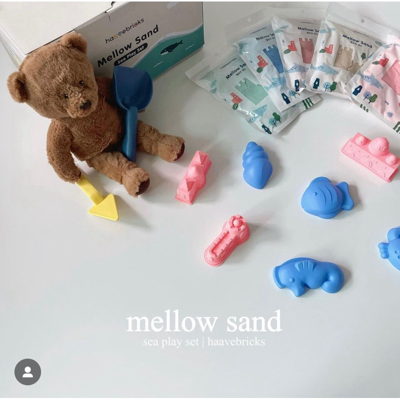 Đồ chơi cát Haave Bricks cao cấp cho bé nội địa Hàn Quốc