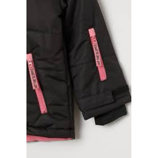 Áo Phao Bé Gái Black Pink HaM