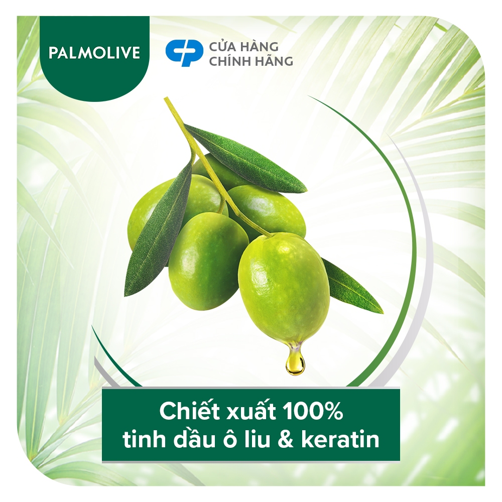 Bộ 2 Dầu gội Palmolive kèm xả 2 trong 1 chiết xuất Sữa dừa và Keratin kết hợp quả ô liu 600ml
