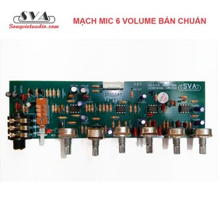 MẠCH MIC 6 VOLUME - KÈM DÂY