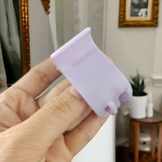 Kẹp Tóc Càng Cua 5 Răng Màu pastel hàng không gãy đầu vuông mùa hè