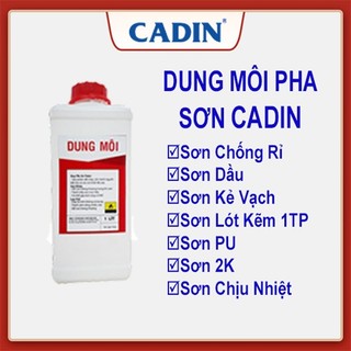SƠN KẼM ĐA NĂNG CADIN MÀU ĐỎ ( Lon 3L )