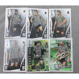 Thẻ juventus topps match attax 2023/24