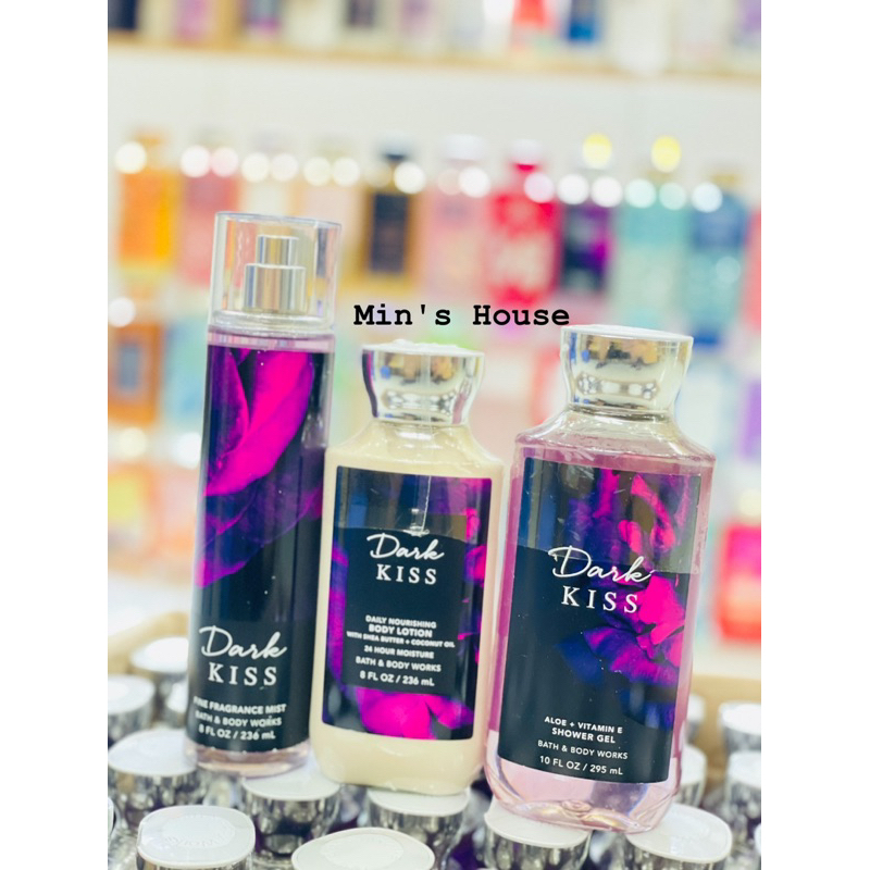 Dark Kiss Sữa tắm Xịt Body Cream Lotion - Bath & Body Works