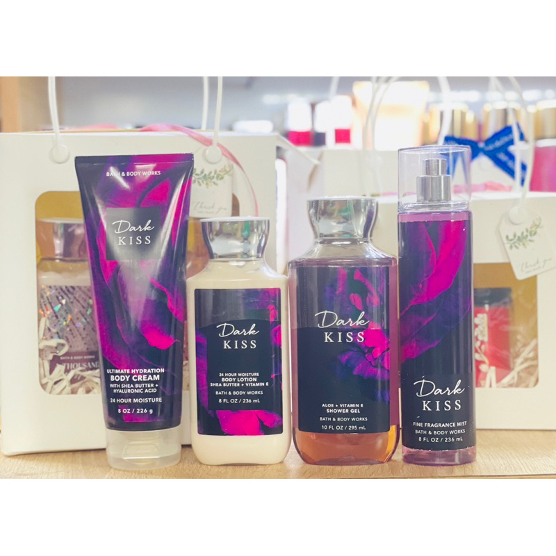Dark Kiss Sữa tắm Xịt Body Cream Lotion - Bath & Body Works