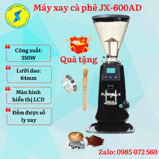 Máy xay cà phê jx600-ad - tự động đếm ly khi xay - mới 100%