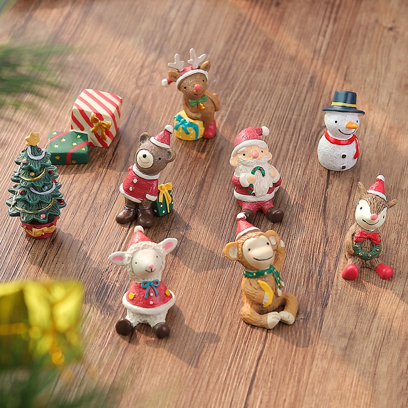 Mô hình trang trí tiểu cảnh chủ đề Giáng Sinh / Noel