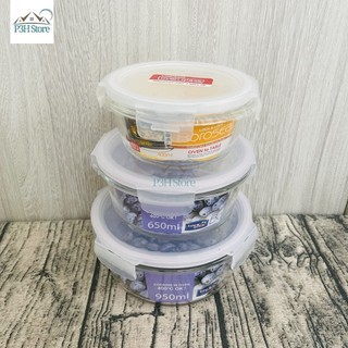 Hộp thủy tinh lock&lock hình tròn 400ml llg822, 650ml llg831 , 950ml llg861