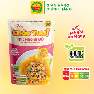 Cháo tươi Cây Thị Thịt heo bí đỏ - Mở gói ăn ngay 240g