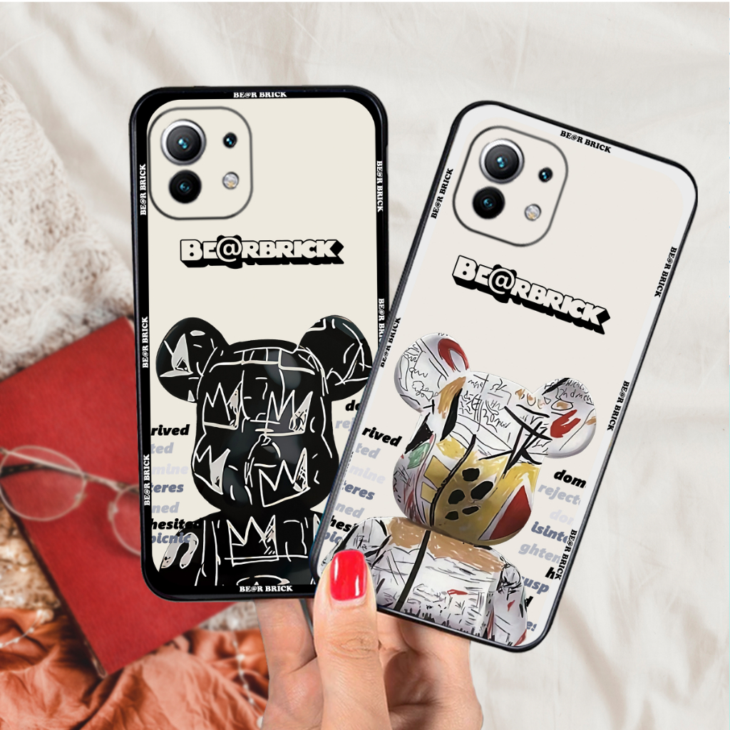 Ốp lưng Xiaomi Mi 11 / Mi 11 Lite 5g / Mi 11 Lite 5g NE mẫu BEARBRICK mới bảo vệ camera rẻ đẹp cute