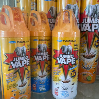 Xịt muỗi & côn trùng jumbo vape 600ml/ 300ml