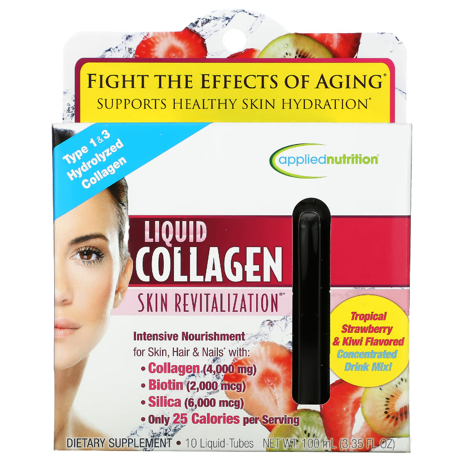 Nước uống Collagen Liquid ngừa lão hóa và bảo vệ da toàn diện hộp 10 ống OZ Slim Official