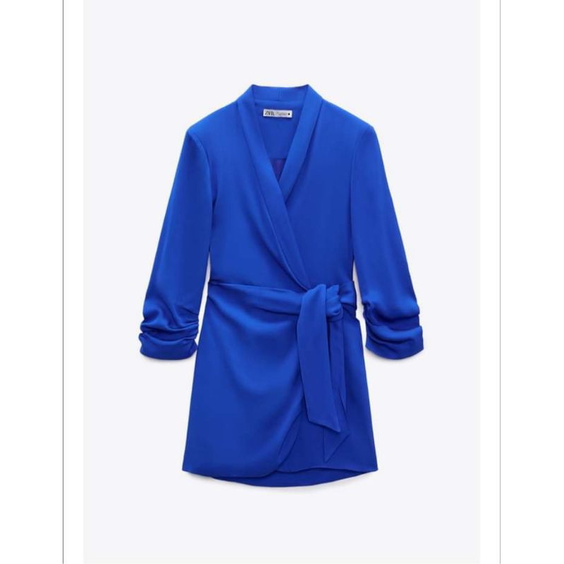 Đầm vạt chéo zara auth newtag