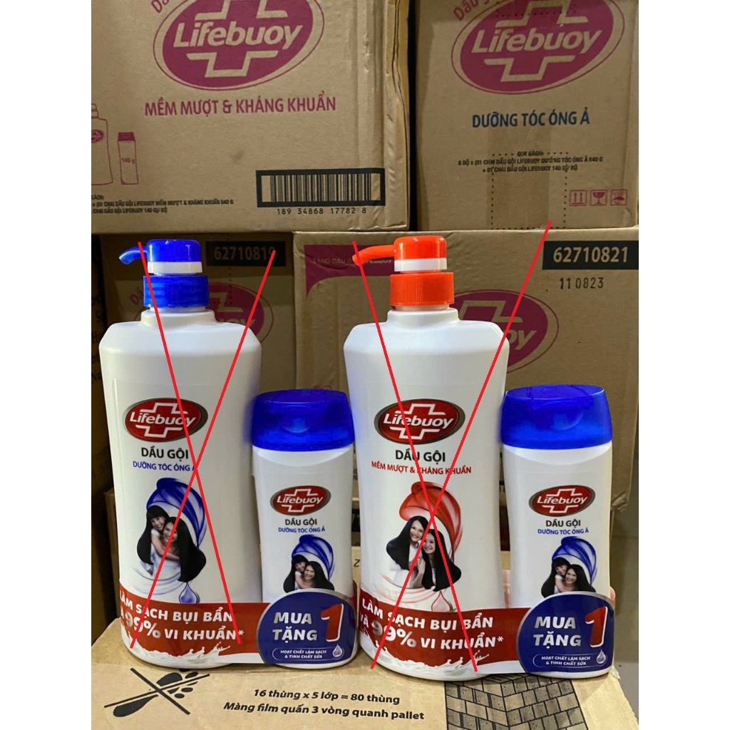 (140g hàng khuyến mãi) Dầu gội Lifebuoy Dưỡng tóc óng ả