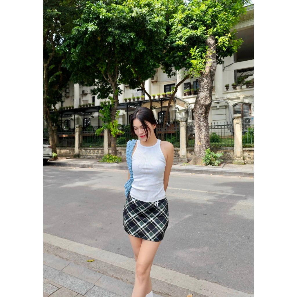 Beachclub - chân váy thun lưng thấp