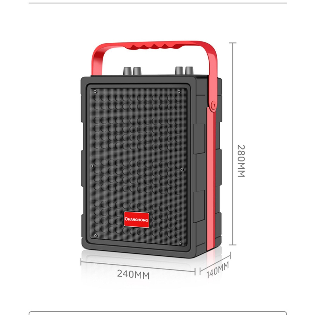 Loa Di Động CHANGHONG CYW501 Loa Hát Karaoke Loa Trợ Giảng Đi Kèm Mic Âm Thanh Sống Động