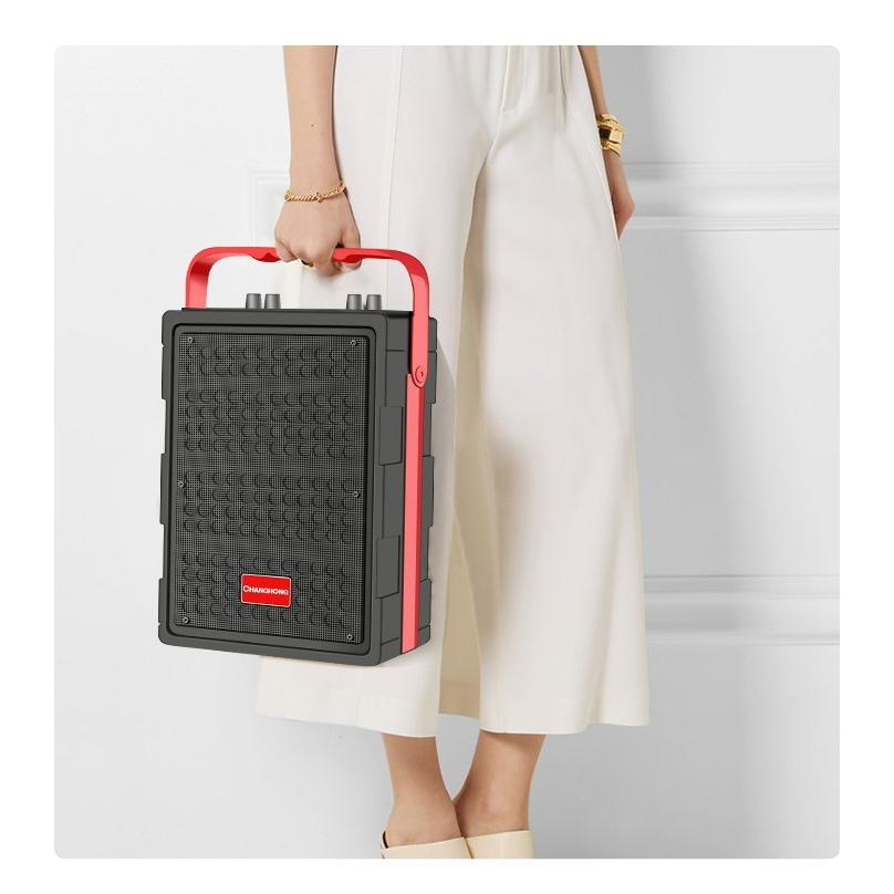 Loa Di Động CHANGHONG CYW501 Loa Hát Karaoke Loa Trợ Giảng Đi Kèm Mic Âm Thanh Sống Động