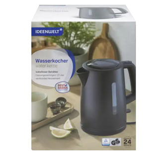 Ấm siêu tốc IDEENWELT hàng độc quyền chỉ có tại siêu thị Rossmann Đức