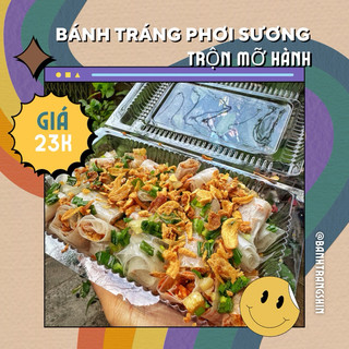 Bánh Tráng Phơi SươngTrộn Truyền Thống Hộp