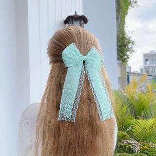 [TK1365] Kẹp Tóc HANDMADE phối ren siêu xinh