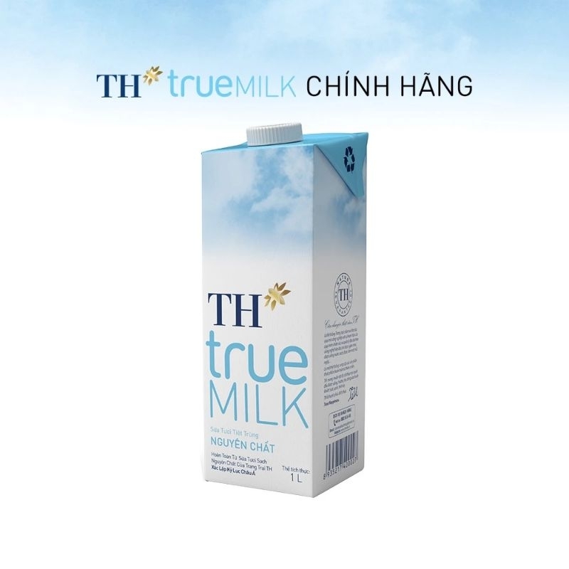 SỮA TH TRUE MILK 1 LÍT KHÔNG ĐƯỜNG